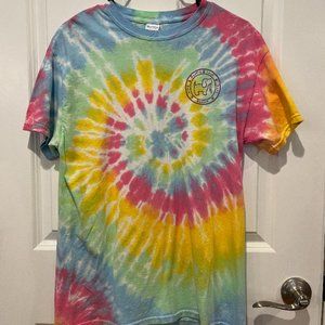 Rainbow Tie Dye Puppie Love T-Shirt
